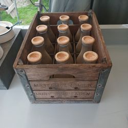 Antique Milk Bottles 