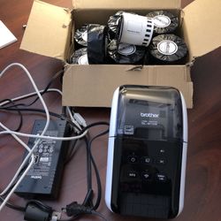 Brother QL810 Label Printer & Box Of Labels 