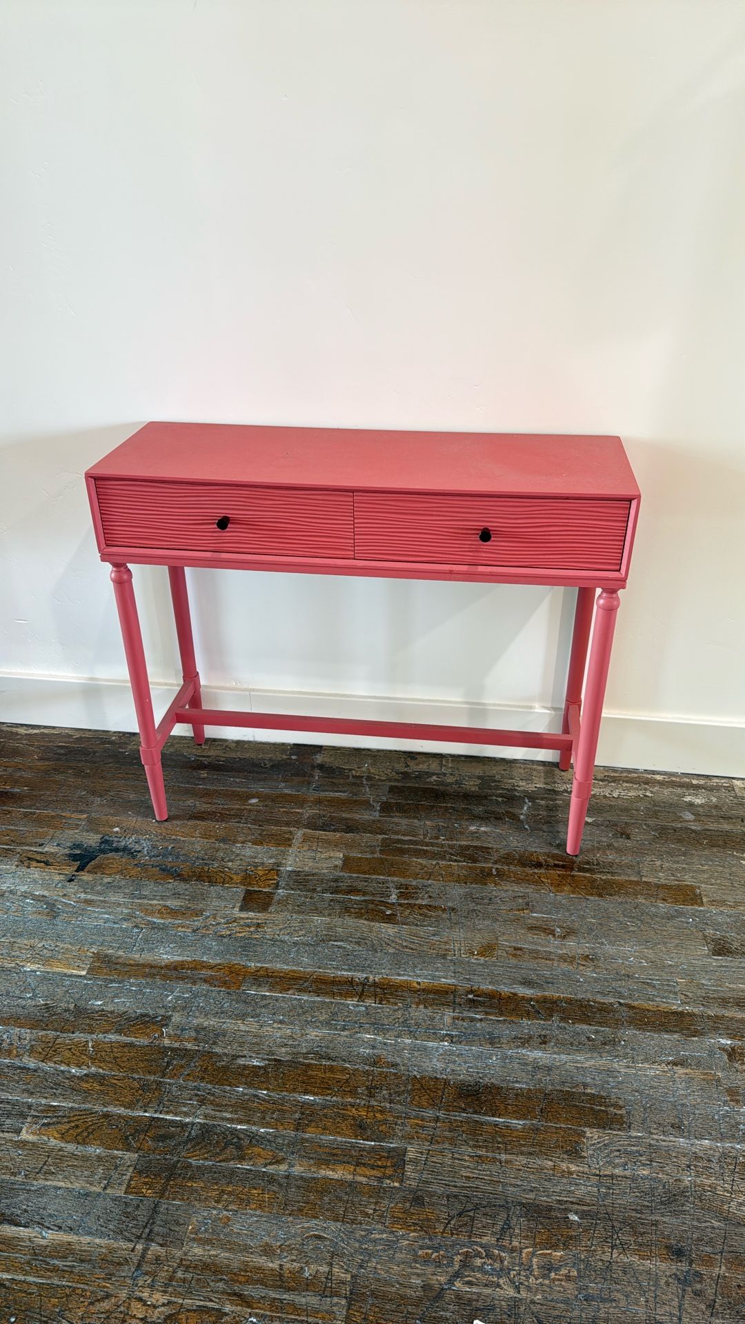 Pink Console Table