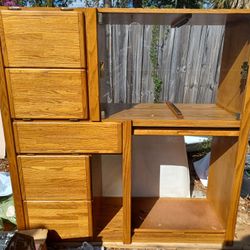 Tv, Stand DVD, Book Storage