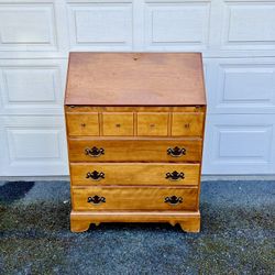 Vintage Ethan Allen Secretary Desk