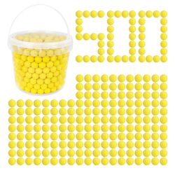  Rounds Refill Pack Balls Ammo Bulk Compatible with Nerf Rival Gun, TiopLior Yellow Foam Bullet Ball Replacement Refill Pack for Rival Blasters & T