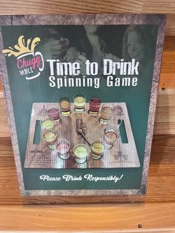 Chugg Vibes Time to Drink Spinning Game