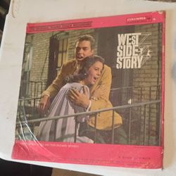 West Side Story Original Soundtrack Vinyl LP Recording 1961 HTF Record NEW