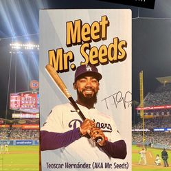 Teoscar Hernandez Bobblehead “Mr Seeds” Brand New