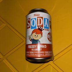 Freddy Funko as Chucky Soda