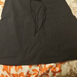 Black Knee Length Skirt
