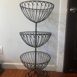 Large / Tall Metal Fruit Tower 