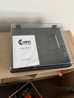 Electric vinyl player with Bluetooth