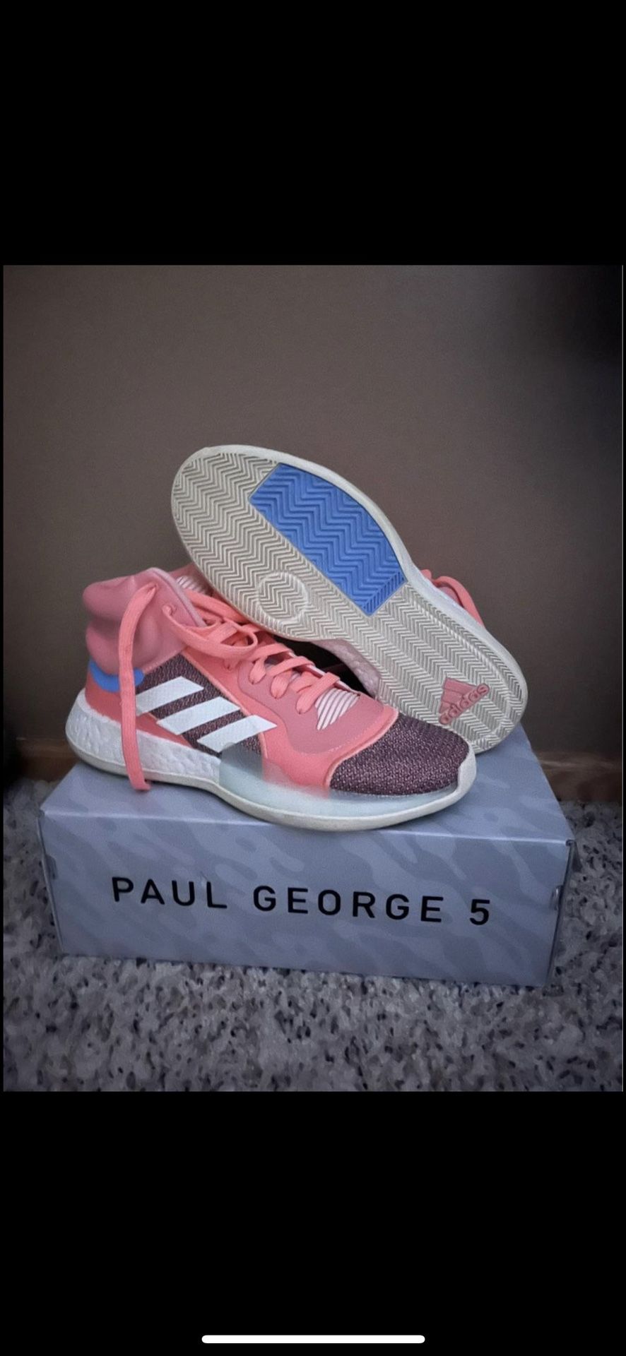 Adidas Marquee Boost “Sun Glow” Size 10.5