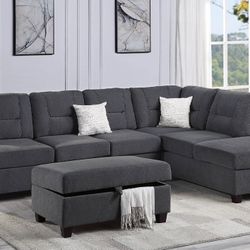 Sectional&ottoman 
