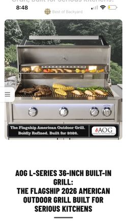 NEW 36” American Outdoor Grill