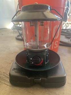 Coleman camping lantern