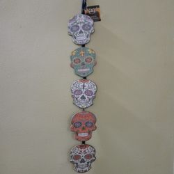 Sugar Skulls Hanging Decor 