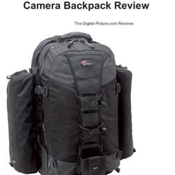 Lowepro Camera Bag Backpack Pro trekker AW 2 Used 
