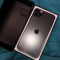 Apple iPhone 11 Pro Max Space Gray unlocked 100% Battery Health 