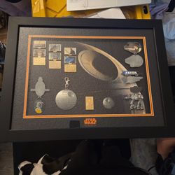 Disney Star Wars Weekends 2015 Framed Pin Set