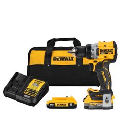 XR 20-volt Max 1/2-in Keyless Brushless Cordless Drill 2 -Batteries Included (Soft Bag Included)