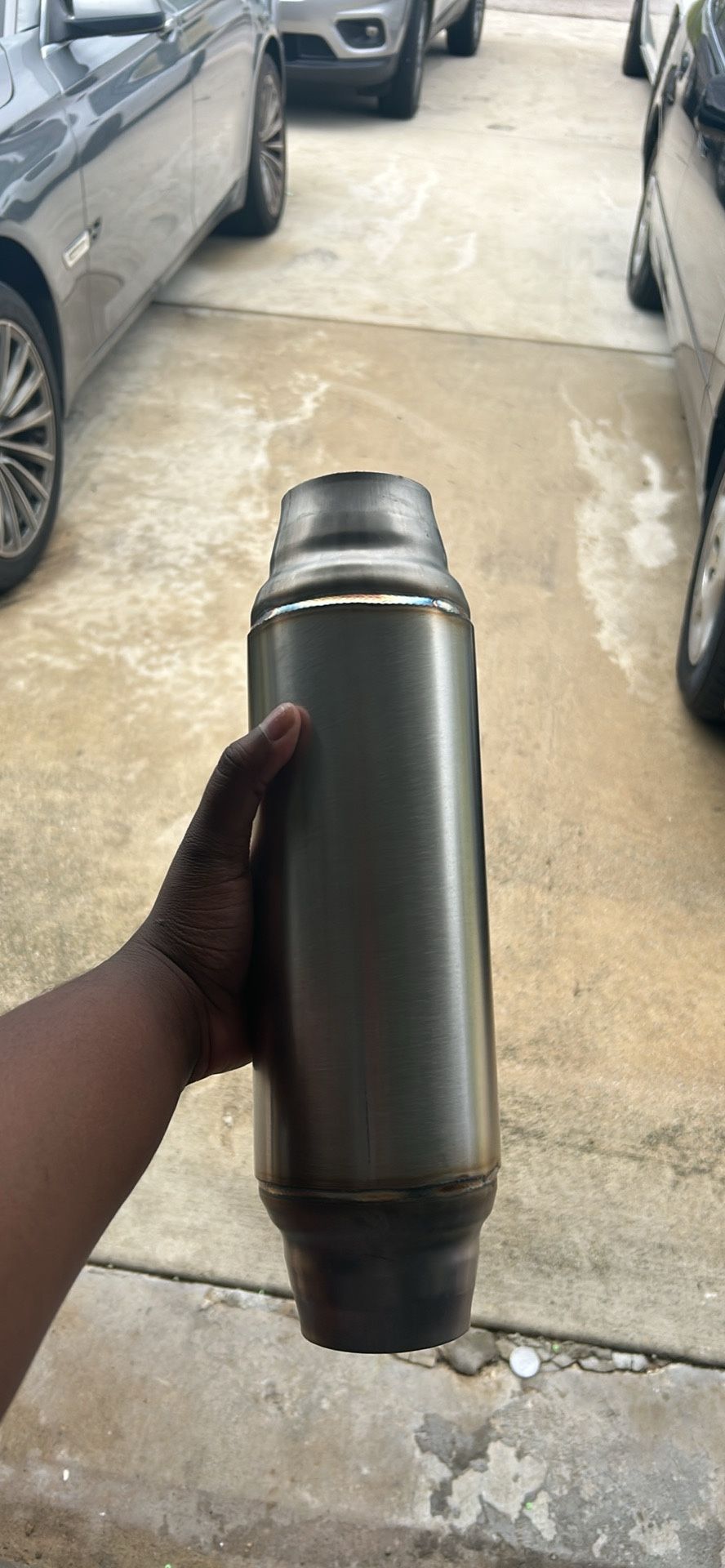 BigBoz stainless steal mid pipes