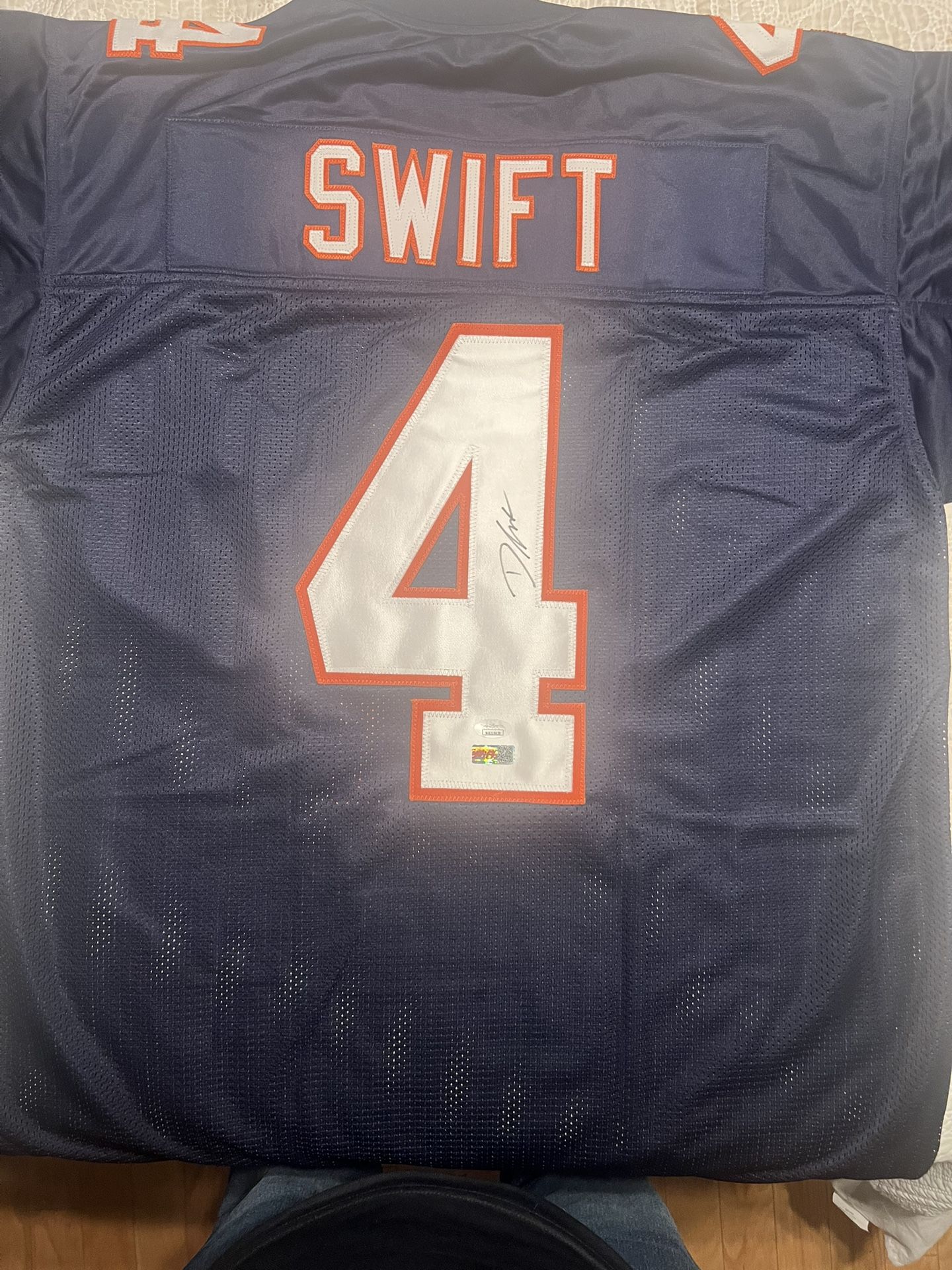 Custom Signed Autographed Jersey
