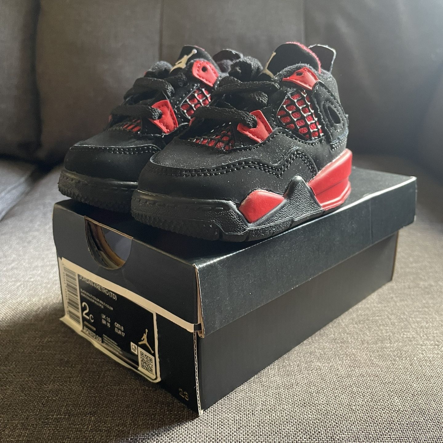 Jordan 4 Retro Red Thunder (TD)