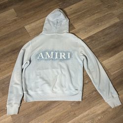 Amiri hoodie with crystal/ diamond-style