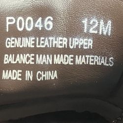 Men’s Leather Shoe-Beverly Hills Polo Club-Size 12 M-Brown