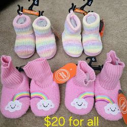 Infant Kids Girls Shoes/boots - NEW