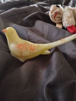 Hand painted bird by: B. Thorton