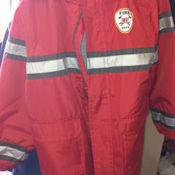 London Fog Kids Fireman Raincoat Size 7 - $5 - 90255