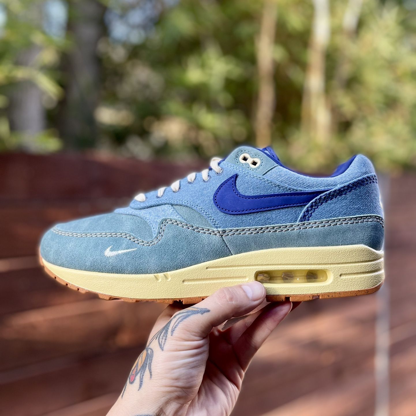 Nike Air Max 1 Premium “Dirty Denim” Size 11.5 for Sale in Nike Air Max 1 Premium “Dirty Denim” Size 11.5 for Sale in