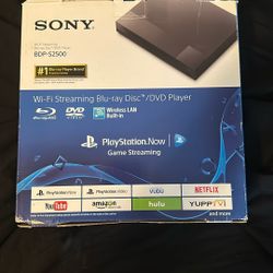 Sony WiFi Streaming and Blu-ray Disc Player