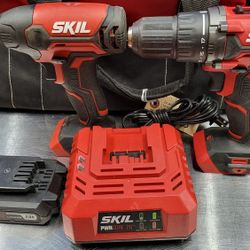 Skil Drill/ Impact Driver Combo W/ Battery & Charger