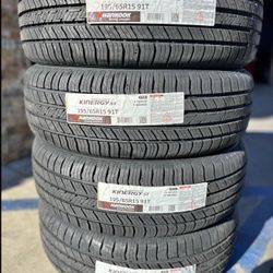 195/65r15 Hankook New Tires Llantas Nuevas All Included 