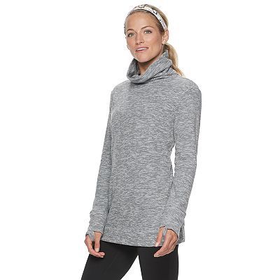 Tek Gear Micro Cowl Neck Tunic Women’s L