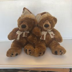 JCPenney 2 Christmas Bears
