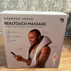 WAS $250!!  ASKING $75 🔥🔥🔥BRAND NEW SHARPER IMAGE HEATED NECK MASSAGER.  PORTABLE.  CHARGER INCLUDED.  PERFECT FOR HOME OR TRAVEL.  SAVE 70% 💰💰💰