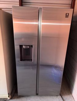 Samsung Stainless Steel Refrigerator And Freezer