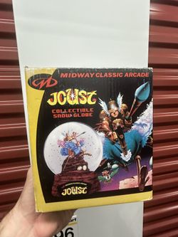 Joust Snow Globe Collectible 