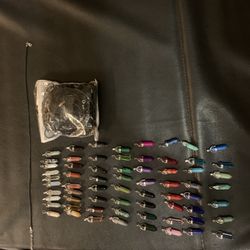 Beads Bullet Shape Stone Random Color Beads Pendant for Pendant Necklace Jewelry