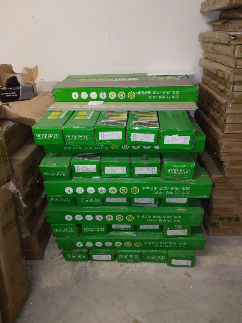 100 Boxes Of Laminate Flooring