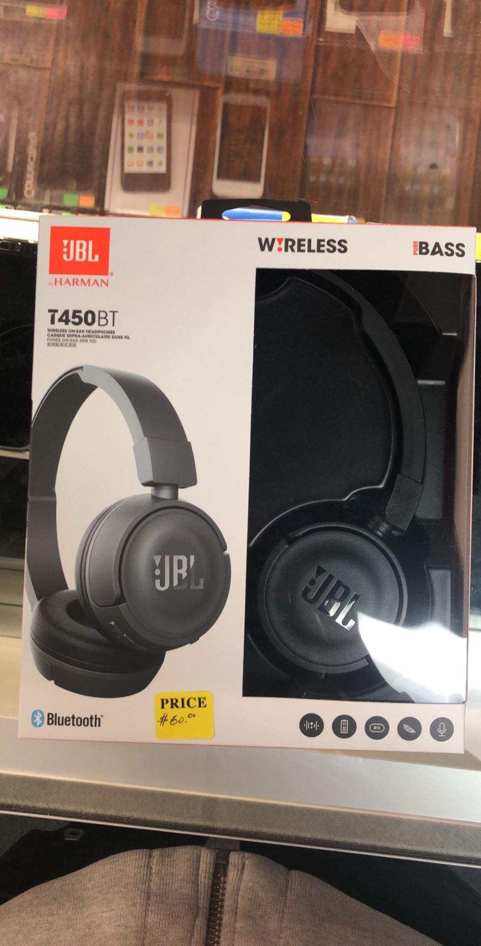 JBL wireless headphones