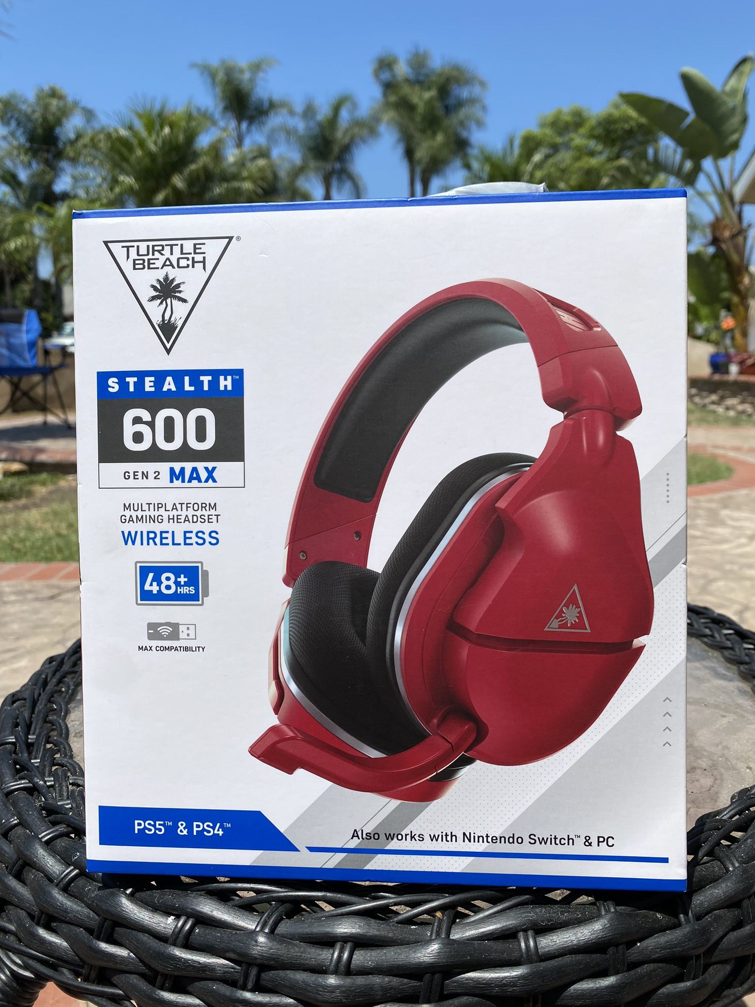 Brand New In Box Turtle Beach Stealth 600 Gen 2 MAX - Midnight Red 