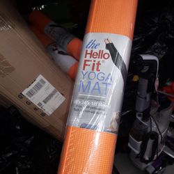 ** THE HELLO FIT YOGA AND PILATES MAT** $20 EACH