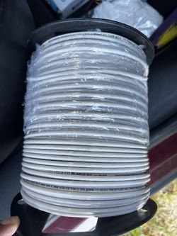 White #10 Stranded 500 feet