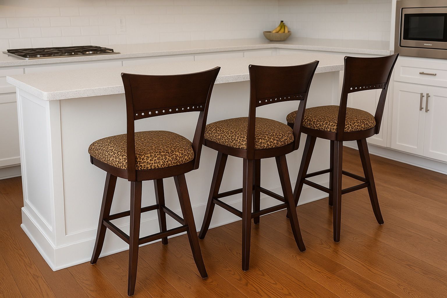 4x High Chair / Swivel Stool - Made By Canadel