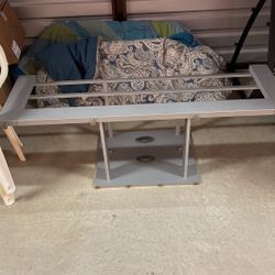 Tv Stand For up to 70 Inch TV. With 3 Glass Shelves  