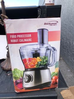 food processor.