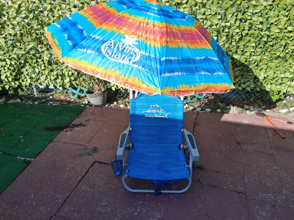 Bahama MAMA Chair And Umbrella 