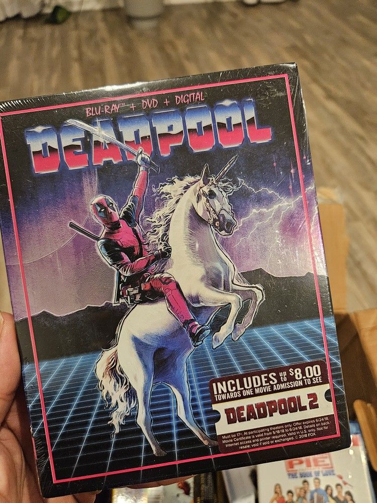 Deadpool Blu Ray Sealed